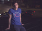 MENS ROYAL BLUE ROUNDNECK T-SHIRT