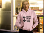Men's Light Pink Hoodies